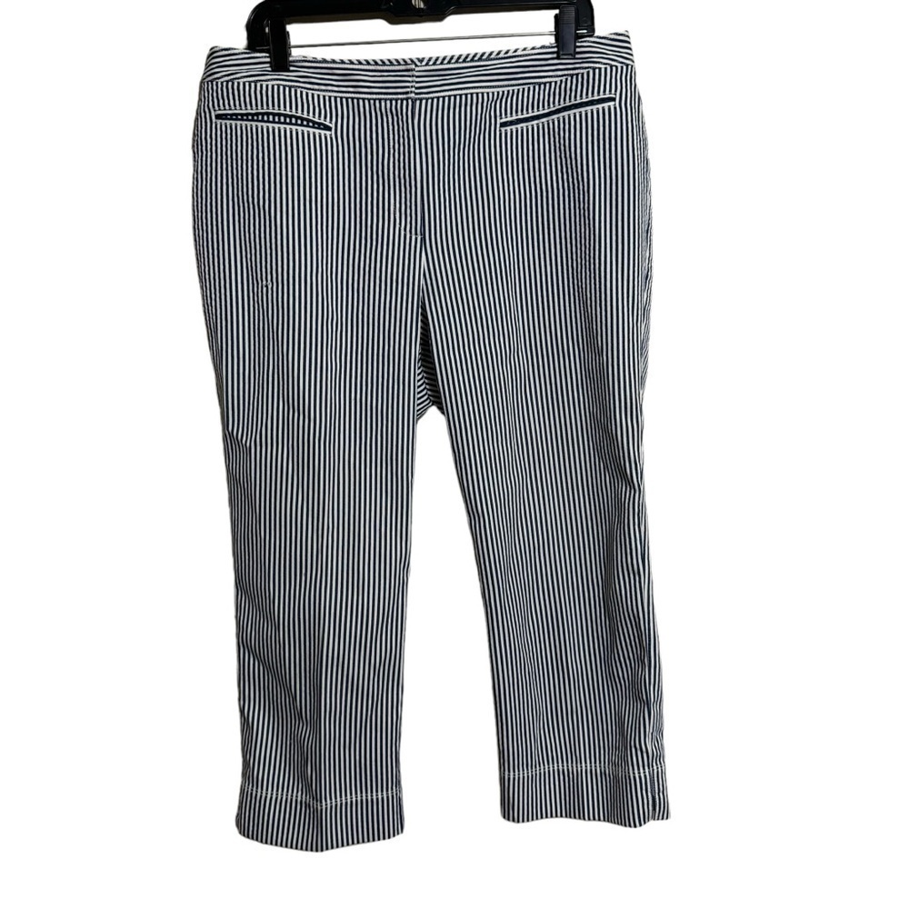St. John striped capri pants women’s size 12